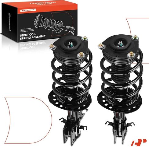 A-Premium Front Pair (2) Complete Strut and Coil Spring Assembly Compatible with Nissan NV200 2013-2020 & Chevrolet City Express 2015-2018, Driver and Passenger Side in Saudi Arabia