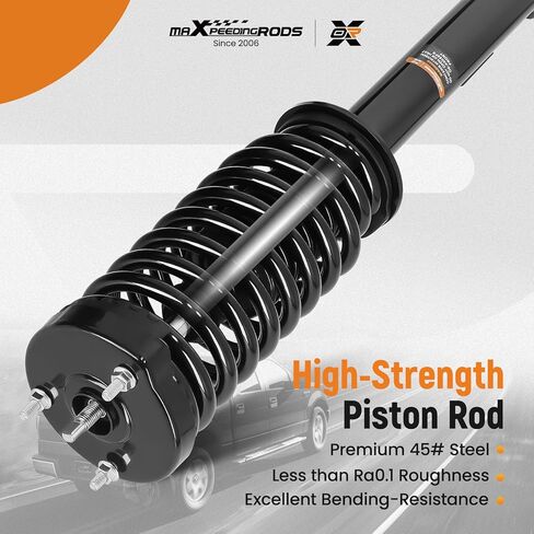 maXpeedingrods 172248 1335778 Front Strut for Dodge Charger 2006-2010 Magnum 2005-2008 Chrysler 300 2005-2010, Suspension Shock Absorber Strut w/Coil Spring Assembly, RWD Only in Saudi Arabia