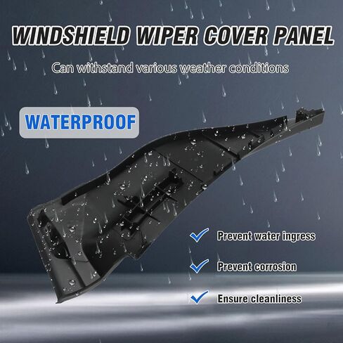 66894-3TA0A Front Right Corner Windshield Wiper Cover Panel Replacement for Nissan Altima 2013 2014 2015 2016 2017 Passenger Side Cowl Extension Trim RH in Saudi Arabia