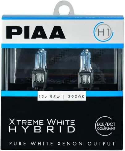 لمبة Piaa 23-10101 Xtreme White Hybrid H1 (3900K - 12V 55W)، عبوتان in Saudi Arabia