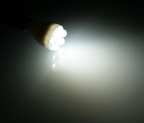 Tuningpros LEDPL-T15-W5 مصباح إيقاف السيارة LED لمبات T15 Wedge، 5 LED أبيض مجموعة 2 قطعة in Saudi Arabia