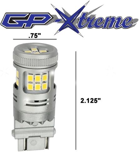 3157 3057 4157 3156 3056 Extremely Bright White Max 50W Cree LED White Brake / Backup Reverse Lights / Turn Signal / Parking/Tail Light Bulbs in Kuwait