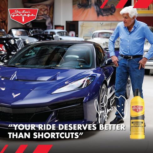 صابون غسيل السيارات بشامبو سيراميك جراج من جاي لينو مع حماية من السيراميك SiO2 ورغوة عالية ولمعان معزز للمركبات المغلفة وغير المطلية (16 أونصة) in Kuwait