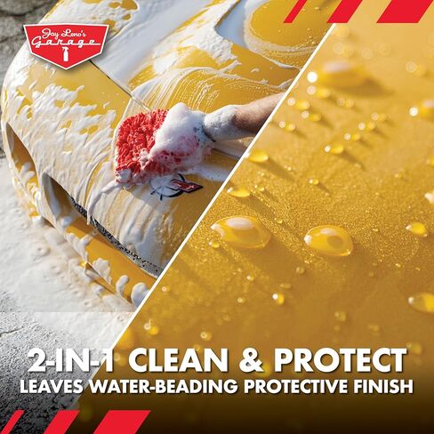صابون غسيل السيارات بشامبو سيراميك جراج من جاي لينو مع حماية من السيراميك SiO2 ورغوة عالية ولمعان معزز للمركبات المغلفة وغير المطلية (16 أونصة) in Kuwait