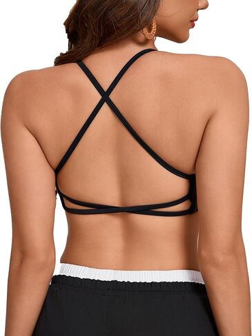 ملابس سباحة للسيدات، حمالة صدر رياضية، بيكيني، ملابس سباحة، ملابس سباحة سوداء فقط in Kuwait