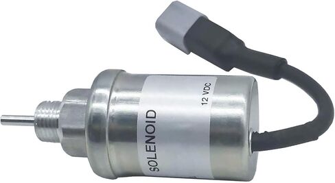 Fuel Shutoff Solenoid 12V 419-7640 4197640 Compatible with Caterpillar CAT 216 216B 216B2 242B 242B2 247B3 257B 257B2 in Kuwait