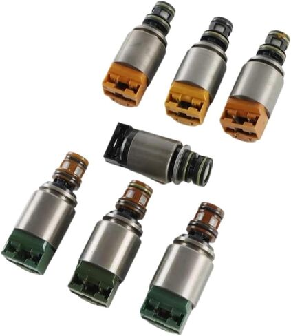 مجموعة الملف اللولبي ناقل الحركة 7 قطعة 6HP19 6HP21 6HP26 6HP28 6HP32 6HP34 متوافق مع A6 A8 Q7 X3 X5 in Saudi Arabia