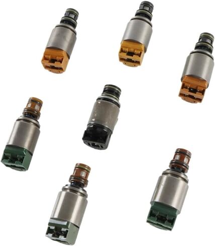 مجموعة الملف اللولبي ناقل الحركة 7 قطعة 6HP19 6HP21 6HP26 6HP28 6HP32 6HP34 متوافق مع A6 A8 Q7 X3 X5 in Saudi Arabia