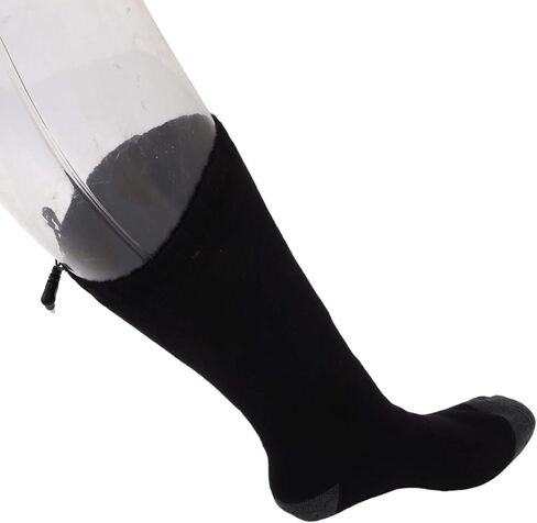 Acouto USB Rechargeable Heated Socks with 3 Heating Levels - Comfortable BatteryPowered Electric Warmer Socks for Outdoor Use in Saudi Arabia