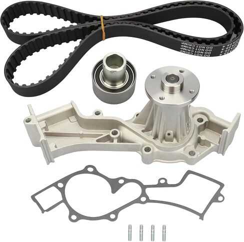 IRONTEK Engine Timing Belt Kit with Water Pump for 1990-1997 for Honda Accord, 1995-1997 for Honda Odyssey, 1992-1996 for Honda Prelude, 1996-1997 for Isuzu Oasis, 2.2L, 95187K1 TBK187 in Saudi Arabia