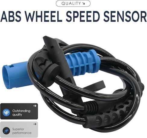 2Pcs Front Left and Right Abs Wheel Speed Sensor Compatible with Mini Cooper Countryman Paceman 34529804589, 34529808193 Als2301 11 12 13 14 15 16 2011 2012 2013 2014 2015 2016 in Saudi Arabia