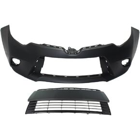 طقم غطاء المصد الأمامي Garage-Pro لسيارة Toyota Corolla 2014-2016 CE/L/LE/LE Eco Sub-Models، بدون شبكة محيطة من الكروم، كابا معدة in Kuwait
