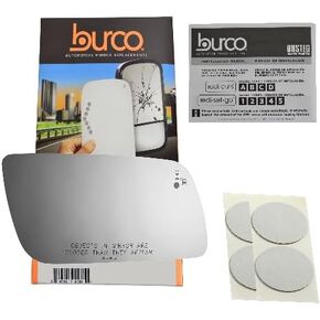 Compatible With 13-19 Ford Flex Right Passenger Convex Mirror Glass Lens w/Blind Spot Detection Icon in Saudi Arabia