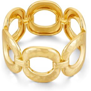 Chunky Gold Bracelet for Women - Bold Bangle and Statement Adjustable Bracelet, Modern Chunky Jewelry Collection in Kuwait