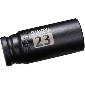 1/2" Square Drive Impact Socket,Deep 1-1/8Inch SAE Sleeve,CR-MO Hex Point for Convenient Disassembly of Axle Nuts in Saudi Arabia