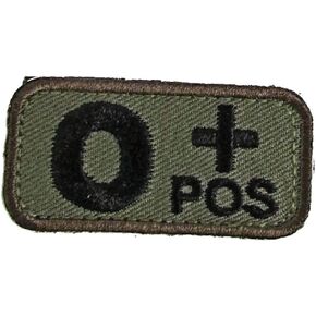 Blood Type Patches-Mil-Spec Monkey WOODLAND (POS) in Kuwait