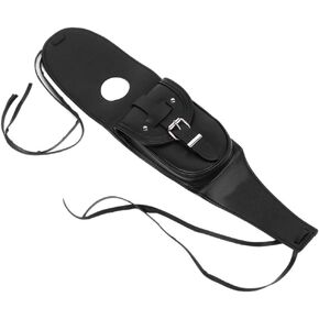 Qiilu Motorcycle Leather Tank Bag, Motorcycle PU Leather Fuel Tank Cover Panel Pad Bib Bag Pouch Fit for XL 883 1200 in Kuwait