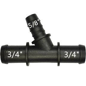 3/4" x 3/4" x 5/8" Straight Joint Fitting,Radiator Coolant Hose 3 Way Connector,Heater Lap Y-Joint,Water Pipe Splitter Kit for Chevrolet,Ford,Ram,GMC,Jeep,Cadillac,Dodge,Chrysler,Audi,Benz,BMW,VW,19mm in Kuwait