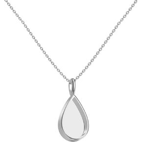 Love Catcher DIY Breast Milk Jewelry KIT, Sterling Silver Teardrop Breastmilk Necklace KIT, New Mom Gift, Mother's Day/Christmas/Birthday Gift for Her, Newborn Gift (Gold) in Kuwait