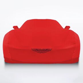 Car Cover for Aston Martin DB11 DB-11 V8 Volante, Stretch Cotton Custom Protection Full car Cover, Soft Breathable Indoor Auto Cover,Red-Thickened in Kuwait