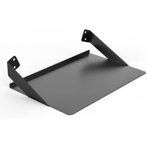 رفوف معدنية عائمة للتعليق على الحائط، حامل رف كتب لعرض الحائط لاصق لوعاء النبات، مكبر الصوت، كاميرا الأمان، الشخصيات في المكتب والمنزل، أسود 12 × 8 بوصة (30 × 20 سم) in Kuwait