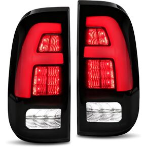 Mayello التوصيل والتشغيل الكامل أضواء LED الخلفية المصابيح الخلفية السوداء المدخنة متوافقة مع 1997-2003 فورد F-150،1999-2007 F-250 F-350 F-450 F-550 F650 بيك اب، ترقية نمط القتل in Kuwait