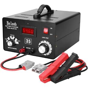 C35 Adjustable Battery Charger 12V 24V 36V 48V 60V 72V, Pulses of High-Voltage Battery Desulfator Maintainer with Smart Chip for Lead-Acid Lithium-ion Batteries in Kuwait