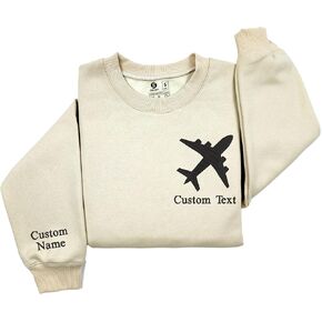 Custom Embroidered Job With Name Sweatshirt in Saudi Arabia