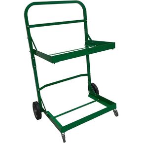 FIVESTAR Recycle Cart for Recycling Bins, 400 lb Capacity, Steel, Green in Kuwait