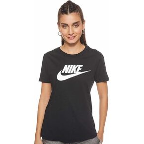 تيشيرت Nike Sportswear Essential Futura Icon BV6169-010 مقاس XS أسود/أبيض in Kuwait