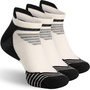 3 أزواج من جوارب الكاحل للرجال من صوف ميرينو 90%، ناعمة قابلة للتنفس، مريحة طوال الموسم، رياضية يومية للجري والمشي لمسافات طويلة وركوب الدراجات in Kuwait