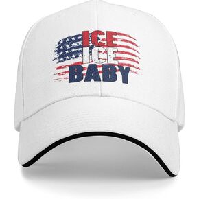 Ice Ice Baby Hat for Mens Women Dad Caps Black in Kuwait