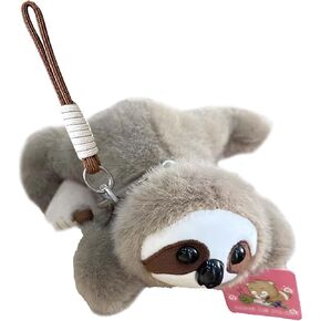 Sloth and Turtle Plush Keychain - Adorable Animal Pendant for Bag, Backpack, and Car Decor | Soft Cartoon Charm Gift in Kuwait