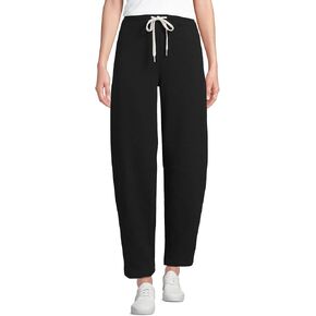 Lands' End Women's Serious Sweats High Rise Barrel Pants in Saudi Arabia