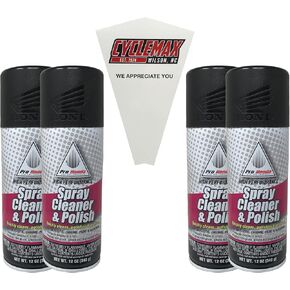 Four Pack for Honda Spray Cleaner & Polish 08732-SCP00 Contains Four 12oz Cans and a Funnel in Kuwait