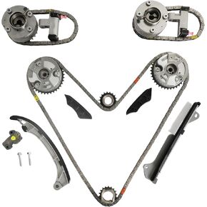 Timing Chain Kit With VVT Sproket Fit For Toyota Highlander Toyota Sienna Camr Venza Lexus RX350 Lexus RX450h ES300h ES350 3.5L 2007-2016 13080-31010 13050-31170 13506-0P011 13560-0P010 in Saudi Arabia