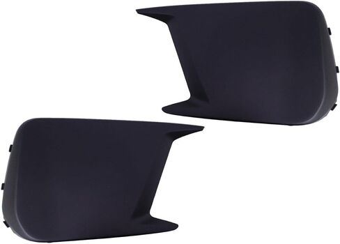 Exterior Accessories - Front Bumper Aero Bezels Deletes Fog Light Cover Compatible with 2018-2021 Subaru WRX & Subaru STI VA - Prime Black in Saudi Arabia