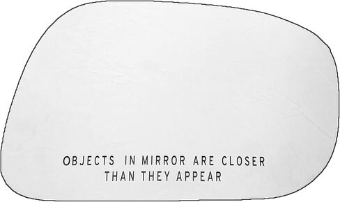 RH Right Passenger Side Mirror Glass for 2002 2003 2004 2005 2006 Toyota Camry Sedan No Backing Plate Flat Including Adhesive US Built. Replacement For 87961AA080 | TO1324100 in Kuwait