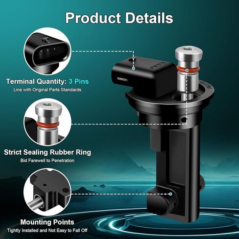 2PCS 5149141AF Camshaft Position Sensor Compatible with 2011-2020 Chrysler 200 300 Town & Country, Dodge Charger Durango Grand Caravan Journey Avenger Challenger,Jeep Grand Cherokee Wrangler,Ram 1500 in Saudi Arabia