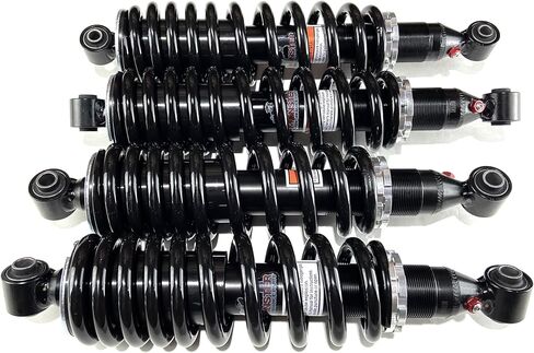 مجموعة الصدمات الكاملة من Monster Performance لسيارة Honda Pioneer 500 2017-2021 أحادية الأنبوب الأمامي والخلفي ذات المعدل المزدوج، جودة التعامل مع الاستجابة، تم اختبارها، مشحونة بالغاز، مضادة للرغوة، مضادة للقص، قابلة للتعديل in Saudi Arabia