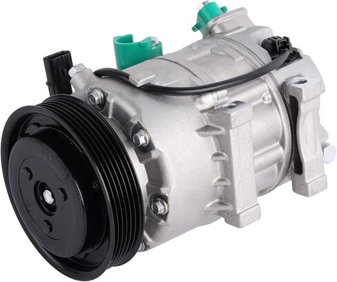 198377 Air Conditioning A/C Compressor with Clutch Compatible with 2013-2018 Santa Fe Sport L4 2.0L/ L4 2.4L Kia Sorento 2012-2014 Replace 977011U500 CO-11349C in Kuwait