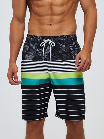 Men's Quick-Dry Trunks with Mesh Lining Beach Board Shorts in Saudi Arabia