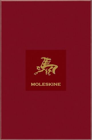 Moleskine Limited Edition Year of the Horse 2026 Precious & Ethical Vegea Notebook in Gift box, Soft Cover, Large (5" x 8.25") Ruled/Lined, Autumn Red, 176 pages in Saudi Arabia