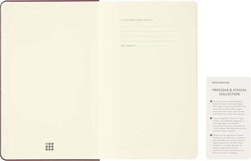 Moleskine Limited Edition Year of the Horse 2026 Precious & Ethical Vegea Notebook in Gift box, Soft Cover, Large (5" x 8.25") Ruled/Lined, Autumn Red, 176 pages in Saudi Arabia