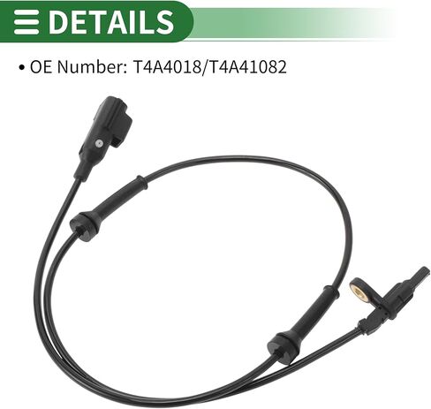 ABS Wheel Speed Sensor ABS Sensor No.T4A4018/T4A41082 for Jaguar F-Pace X761 2015-2024 1 Pc Front Left Front Right in Kuwait
