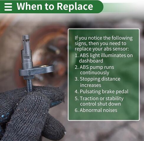 ABS Wheel Speed Sensor ABS Sensor No.T4A4018/T4A41082 for Jaguar F-Pace X761 2015-2024 1 Pc Front Left Front Right in Kuwait