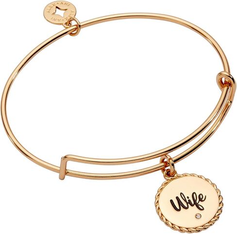 Alex and Ani Wife Charm Bangle Bracelet for Women in Saudi Arabia