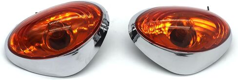 Turn Signal Blinker Marker Lights Set (2) Compatible with International WorkStar – 12V Fender Mount in Saudi Arabia