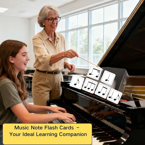 96 حزمة من بطاقات تدوين طاقم الموسيقى، مربعة مغلفة مقاس 6 بوصات، 24 نمطًا إيقاعيًا للمبتدئين، وممارسة الموسيقى، والأنشطة الجماعية in Kuwait