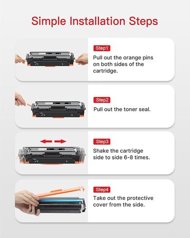مجموعة خرطوشة حبر 054H متوافقة مع خراطيش حبر Canon MF642Cdw المتوافقة مع مجموعة خراطيش الحبر Canon 054 054H تستخدم مع Canon ImageClass MF642Cdw MF644Cdw LBP622Cdw MF641Cw، 4 عبوات CRG054H in Saudi Arabia